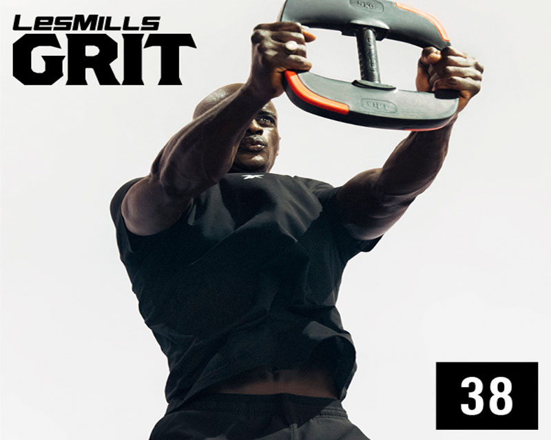 Hot Sale Les Mills Q4 2021 GRIT ATHLETIC 38 New releases AT38 DVD, CD & Notes